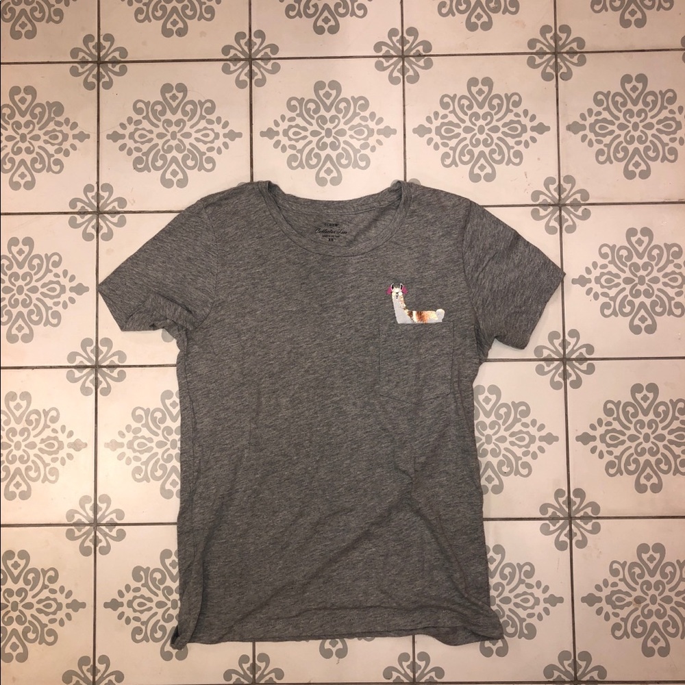 J. Crew Llama Tee